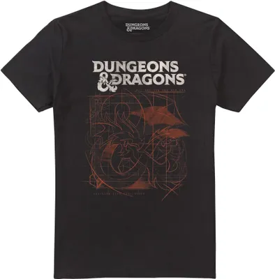 Produktbild von Dungeons & Dragons - T-Shirt für Herren TV5003 (4XL) (Schwarz)