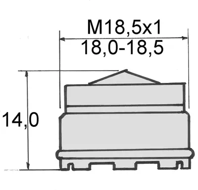 Produktbild von NEOPERL CACHÉ HONEYCOMB TJ/M18.5x1 Strahlregler ( Kl. B 22,8 - 25,2 l/min) mit Schlüssel