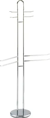 Produktbild von WENKO Garderoben Handtuch Halter Kleider Ständer Stangen 8 Arm Bad Schlafzimmer