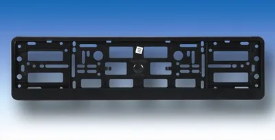 Image de Support de plaque d'immatriculation noir