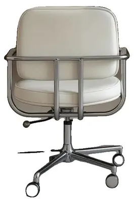 Image de Tapis de sol pour bureau, en PVC, dimensions 121,9 cm x 91,4 cm, surface antidérapante, facile à nettoyer, style moderne