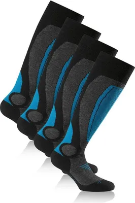 Produktbild von Rohner Socken, Ski socken kids royal blau  2x 31-43