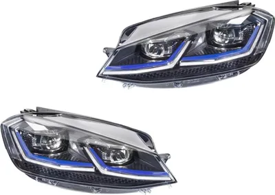 Image de Kit phares principaux gauche et droit LED HELLA adaptés notamment à la VW GOLF