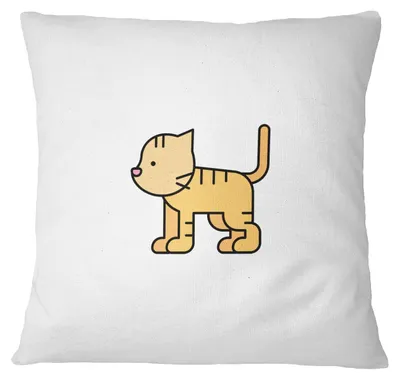 Kissenhülle 45x45 cm, Weiß, Polyester, Dekokissenbezug