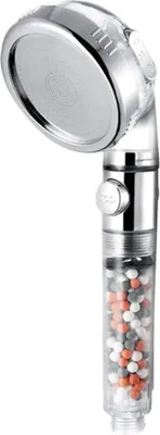 Obrázek produktu pro Sprchová hlavice s filtrem, funkce úspory vody při vysokém tlaku, 3 režimy proudu, ideální do sprchy – šetří vodu a je ideální pro domácnost.
