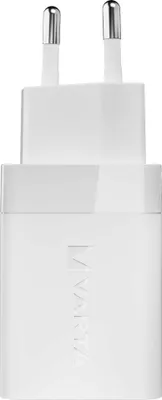 Obrázok produktu pre VARTA nabíjačka 2 porty, 38 W, 1x USB-C + 1x USB-A, napájacia jednotka QC 3.0