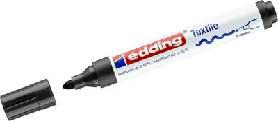 Produktbild von EDDING T-shirt Marker e-4500 schwarz (1 Stück)