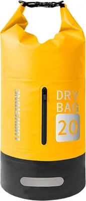 Produktbild von 20L Trockenbeutel, Outdoor-Wasserbeutel, Eimertasche, mit Schultergurt, leichter Rucksack, geeignet für Rafting, Schwimmen, Camping usw., Gelb