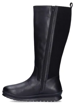 Produktbild von JJ Footwear Alfreton Stiefel in Übergrößen Schwarz 1703004-128Zwart in Weite XXXL
