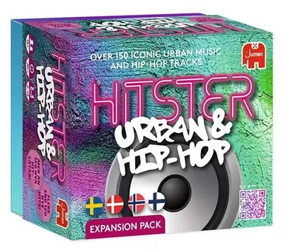 Produktbild von Asmodee Hitster Urban & Hip-Hop Nordic, Brettspiel, Party, 14 Jahr(e), 10 min, Familienspiel