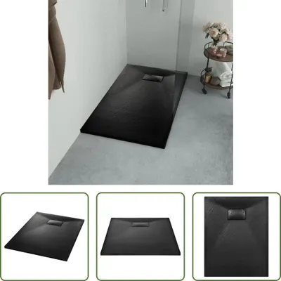 Immagine prodotto di The Living Store Piatto doccia SMC Nero 100×70 cm