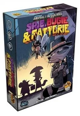 Imagen del producto de AIR, LAND AND SEA - ANIMALI IN GUERRA - SPIE, BUGIE E FATTORIE (Edición italiana) – Juego de mesa – Lucky Duck Games – 2 jugadores – 10+