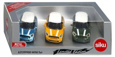 Obrázek produktu pro Siku Mini Set Dárková sada 3 autíček otevírací dveře