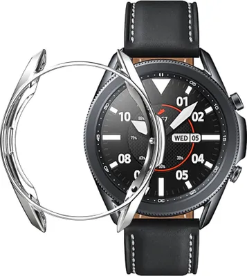Produktbild von TPU Schutzhülle Schutz Bumper Für Samsung Galaxy Watch 3 41mm Silber