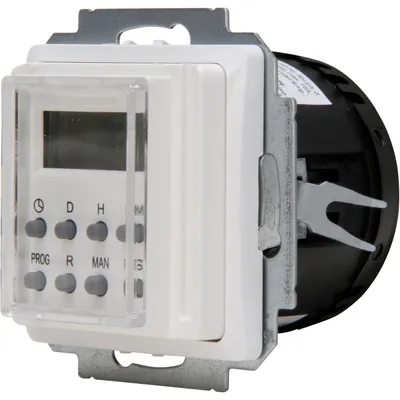 Produktbild von Kopp 290202186 Elektronische Zeitschaltuhr neutral Athenis 55 arktisweiß