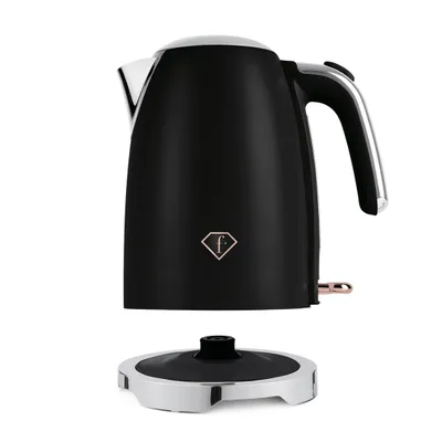 Zdjęcie produktu dla Czajnik elektryczny FashionTV FTV-0113 Matte Black-Rose Gold