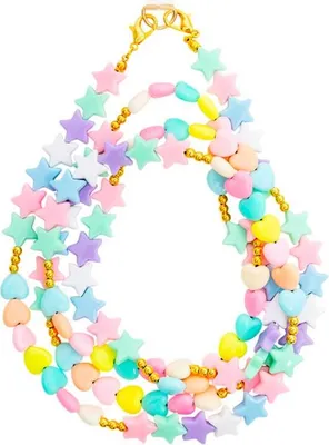 Image de Bandoulière perles étoiles