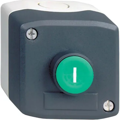 Image de Schneider Electric Boîtier avec bouton-poussoir XALD102E