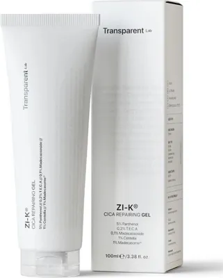 Zdjęcie produktu dla Transparent Lab ZI-K Cica Repairing Gel 100 ml - Regenerujący żel z wąkrotą azjatycką