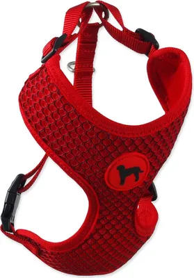 Obrázek produktu pro Postroj Active Dog Mellow M červený 1,5x40-55cm