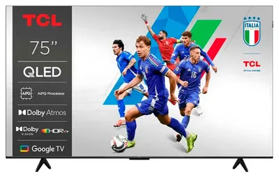 Produktbild von TCL T69C 75T69C, 190,5 cm (75"), 3840 x 2160 Pixel, LCD, Smart-TV, WLAN, Schwarz