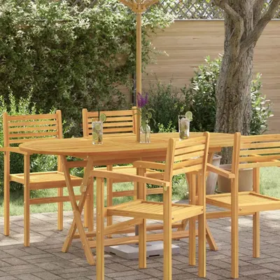 Produktbild von vidaXL Klappbarer Gartentisch 160x85x75 cm Massivholz Eukalyptus