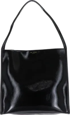 Produktbild von Ted Baker Schultertasche Baailey Thin Strap Crinkle Tote Bag Black schwarz