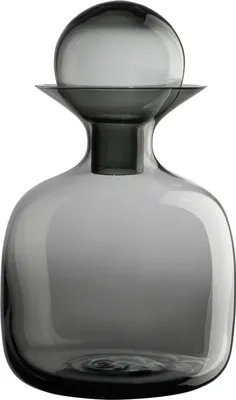 Produktbild von ASA Karaffe groß, grau COLORED D. 14,5 cm, H. 18,5 cm. 1,5 l. 53500009 ! Vorteilsset beinhaltet 2 x den genannten Artikel und Geschenk + Spende