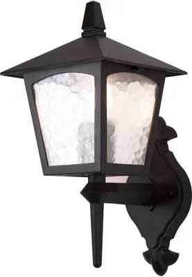 Produktbild von Elstead York Außen-Wandleuchte E27 44cm Schwarz IP43
