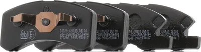 Produktbild von Febi Bremsbeläge Satz Vorne Bremsklötze für MITSUBISHI Mirage / Space Star Schrägheck (A0A) 170246