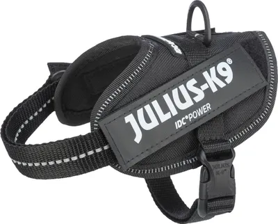 Produktbild von Julius-K9 14811, Hund, Westengeschirr, XS-S, Schwarz, Einfarbig, 33 cm