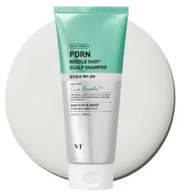 Image de VT COSMETICS PDRN REEDLE SHOT SCALP SHAMPOO 200 ml - shampooing avec PDRN
