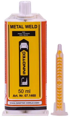 Obrázok produktu pre Lepidlo na kov, kovové lepidlo, 50 ml 2K, biele