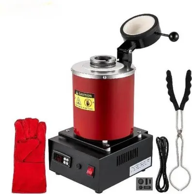 Image de Appareil de fusion des métaux - 3 kg - Matériel de fusion - Avec affichage LED - Appareil de fusion de précision
