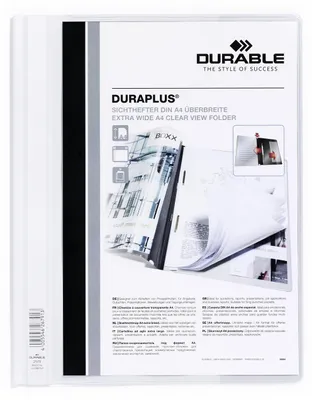 Image de DURABLE 257902 Präs.Hefter Duraplus weiss,25