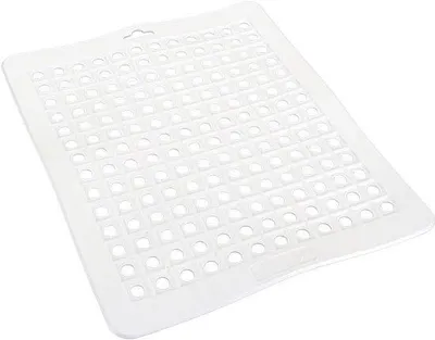 Productafbeelding van Rechthoekige Gootsteenmat voor Vaatbescherming 31.5x27cm