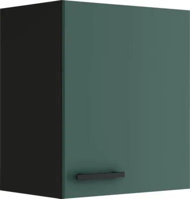 Produktbild von Optifit Hängeschrank Verona405 BxTxH 50 x 34,6 x 57,6 cm grün matt zerlegt Anschlag reversibel KUVE O506-9+
