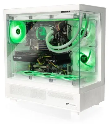 Produktbild von Gaming PC Weiß High End Workstation mit Intel Xeon 14-Kerne CPU | Nvidia GeForce RTX 5060 8 GB | 64 GB RAM DDR4 | 1 TB NVMe M.2 SSD | Windows 11 Pro