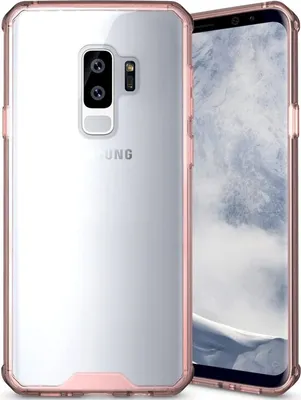 Produktbild von Handytasche für Samsung Galaxy S9 Case Schutz Hülle Cover Transparent Pink