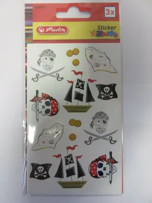 Produktbild von Herlitz * Piraten - Sticker
