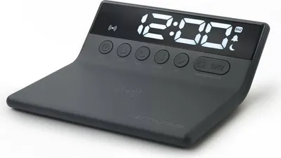 Zdjęcie produktu dla MUSE M-168WI, budzik z ładowaniem Qi