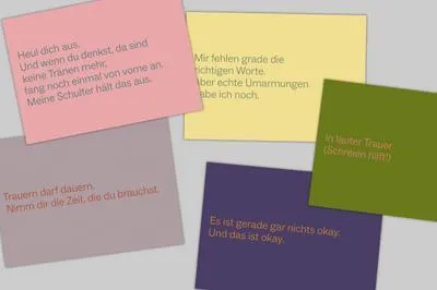 Produktbild von Trostkartenset