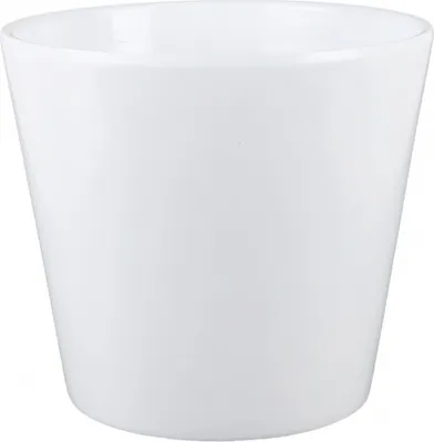 Produktbild von Keramiktopf für Orchideen 17 cm weiß