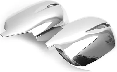 Image de Couverture de rétroviseur Coques de rétroviseur pour Honda CR-V 2012-2015 avec signal Abs Chrome