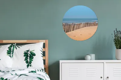 Produktbild von MuchoWow® - Wand Kreis - Das Schlafzimmer - Die Bilder - Wandmalerei - Kunst für das Haus - das Plastik