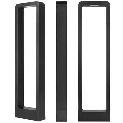 Produktbild von MasterLED Außenleuchte LED 7W 4000K IP54 Pollerleuchte 60cm Schwarz Wegeleuchte Gartenlampe aus Aluminium