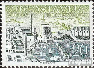 Produktbild von Briefmarken Jugoslawien 1959 Mi 881 (kompl.Ausg.) postfrisch Briefmarkenausstellung