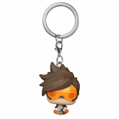 Image de Funko Pop! Keychain Overwatch 2 - Figurki Tracer w winylu