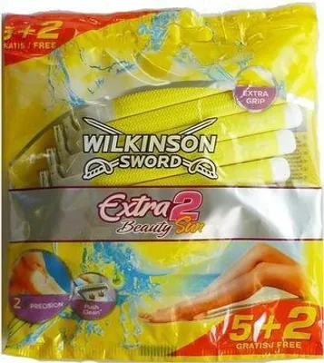 Produktbild von Wilkinson Einwegrasierer Extra 2 Beauty Sun (1 Packung mit 5 Stück)