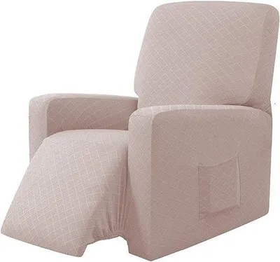 Produktbild von Famanu Stretchbezug für Relaxsessel - Sandfarbener Bezug mit Schutzfunktion